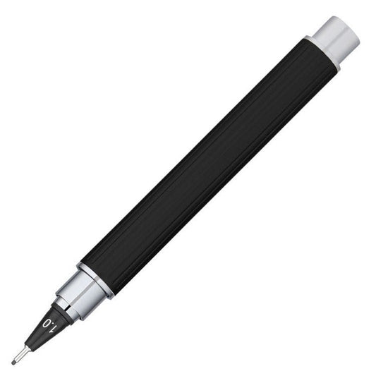 Yookers 888 Eros Black Lacquer On Vertical Lines Fiber Pen - 24Papershop