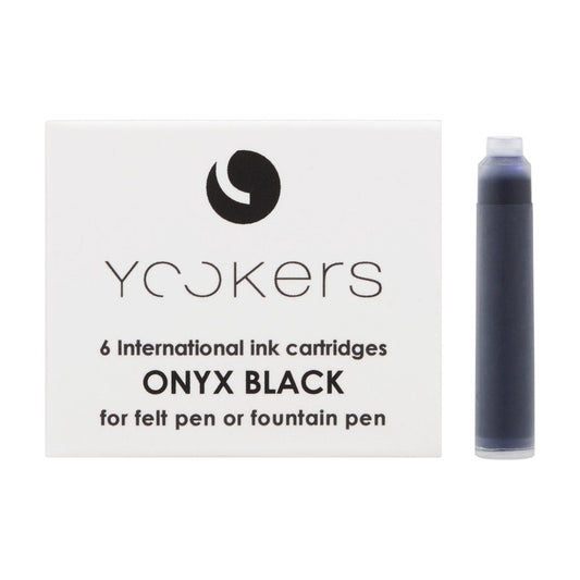 Yookers Inktcartridges Onyx Black - 6 stuks - 24Papershop