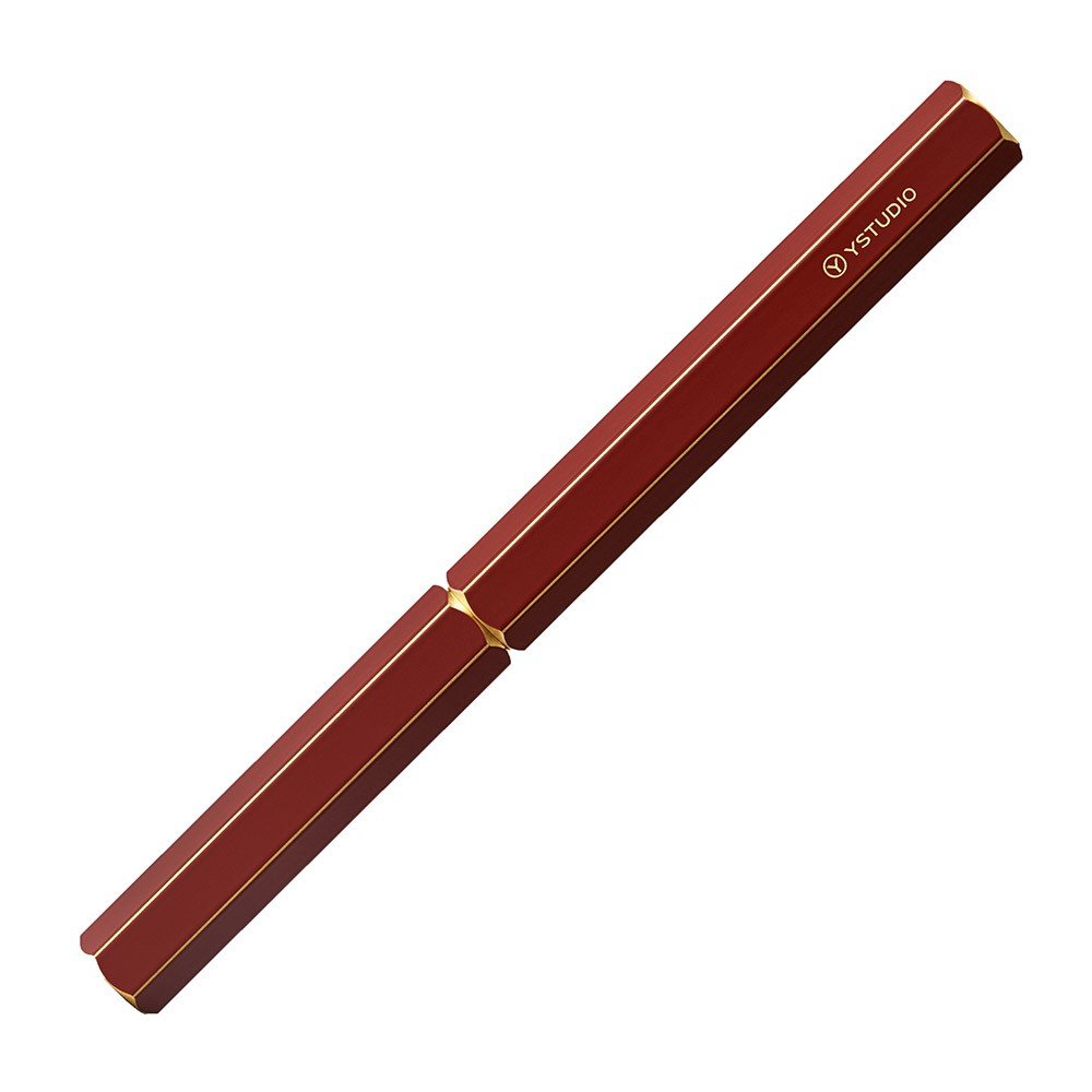 Ystudio Classic Revolve Fountain Pen Red [Fine] - 24Papershop